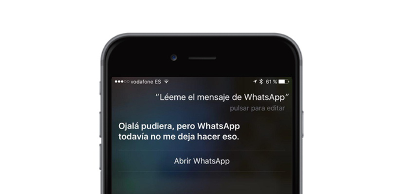 Whatsapp Siri integracion