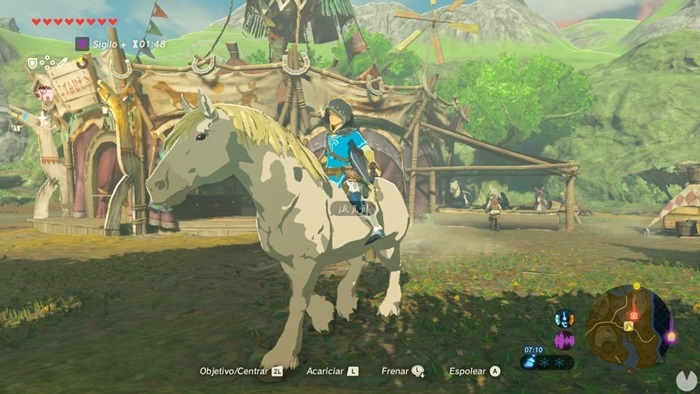 Zelda Breath of the Wild caballo