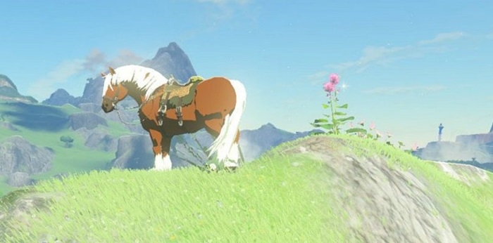 Zelda Breath of the Wild caballo